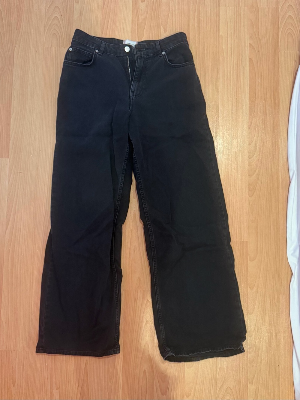 Urban outfitters BDG Black High-Rise Wide straight Leg Jeans